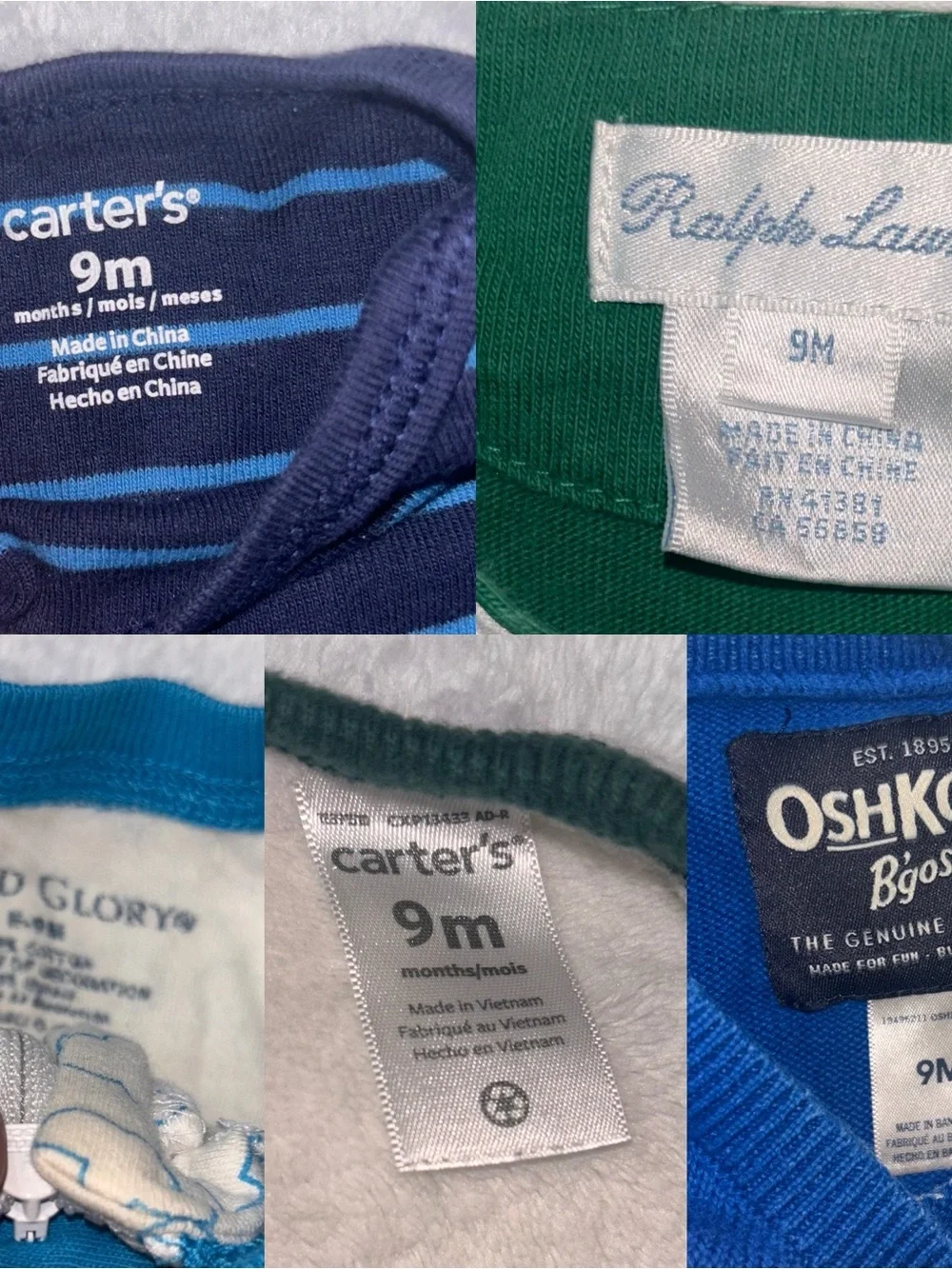 6-9 Month Winter Boy Bundle | 5 Pieces | Ralph Lauren Outfit
